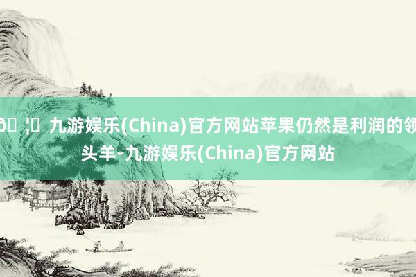 🦄九游娱乐(China)官方网站苹果仍然是利润的领头羊-九游娱乐(China)官方网站