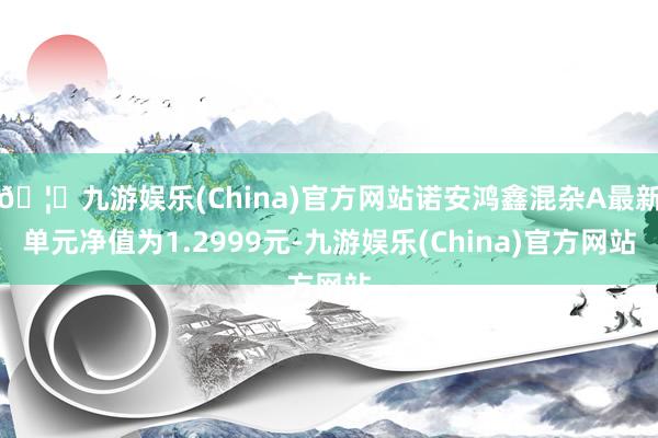 🦄九游娱乐(China)官方网站诺安鸿鑫混杂A最新单元净值为1.2999元-九游娱乐(China)官方网站