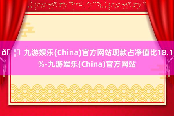 🦄九游娱乐(China)官方网站现款占净值比18.1%-九游娱乐(China)官方网站