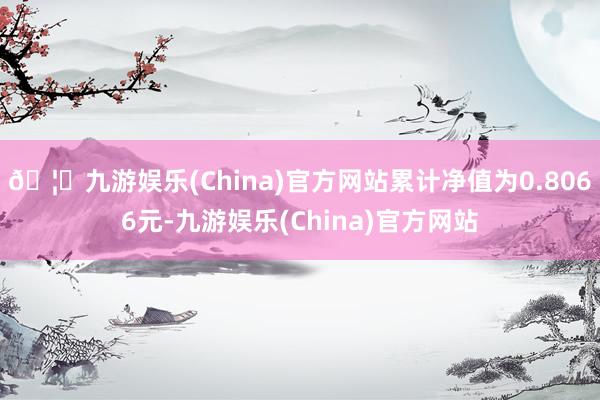 🦄九游娱乐(China)官方网站累计净值为0.8066元-九游娱乐(China)官方网站