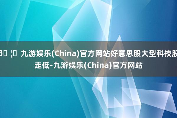 🦄九游娱乐(China)官方网站好意思股大型科技股走低-九游娱乐(China)官方网站