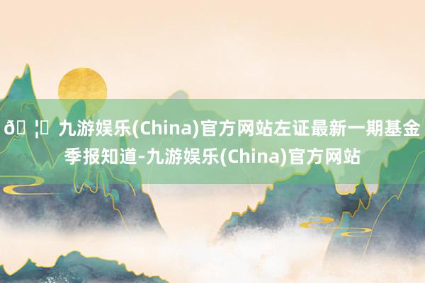 🦄九游娱乐(China)官方网站左证最新一期基金季报知道-九游娱乐(China)官方网站